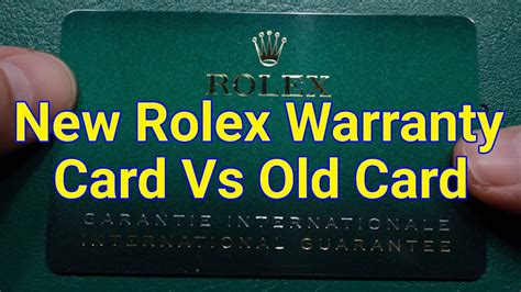 rolex old card vs new card|are Rolex papers worth it.